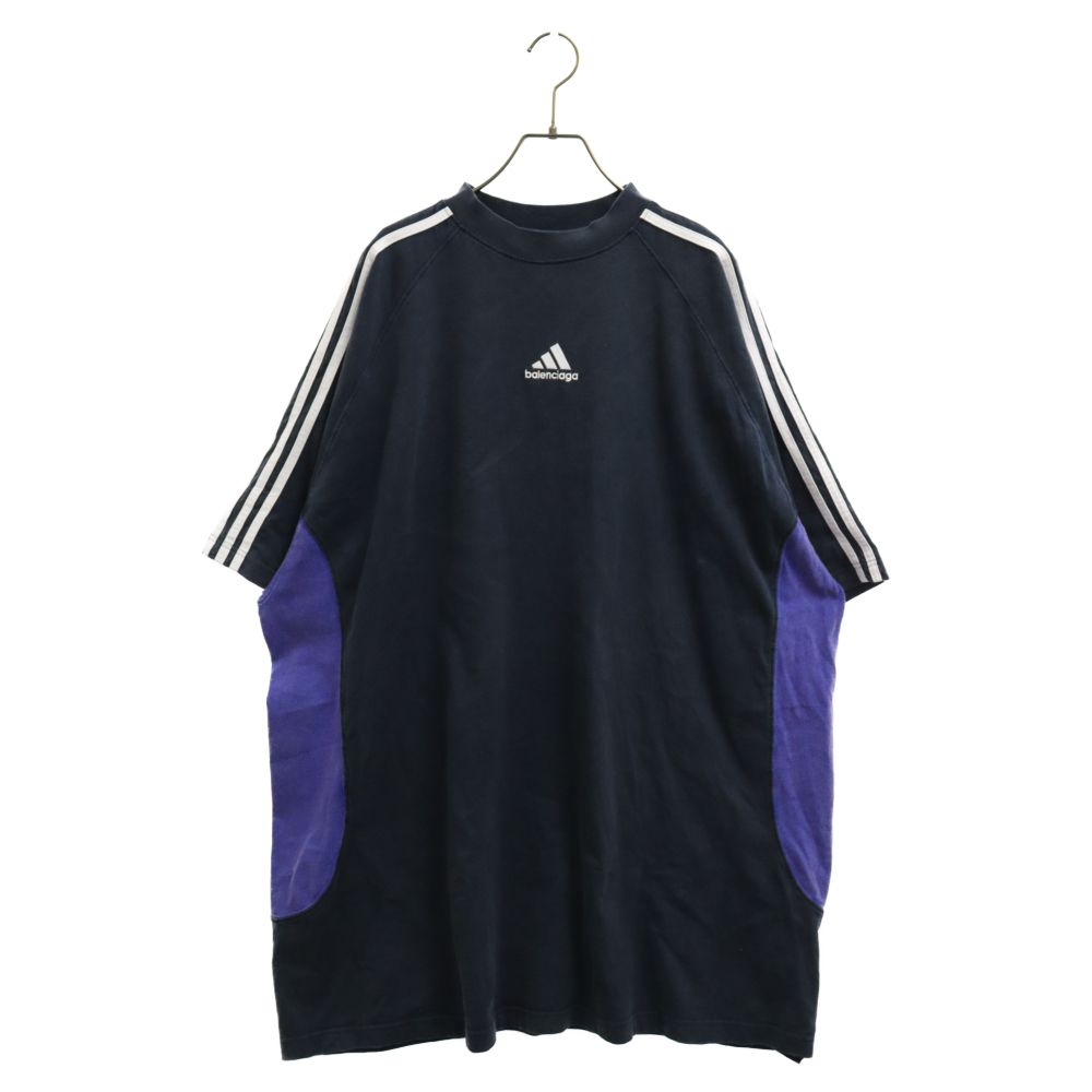 BALENCIAGA (バレンシアガ) ×adidas ユーズド加工オーバーサイズロゴ