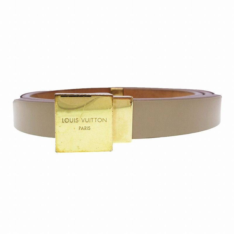 ルイヴィトン LOUIS VUITTON ナロー ベルト レザー ロゴ バックル サン ルイヴィトン LOUIS VUITTON ナロー ベルト レザー ロゴ バックル サン