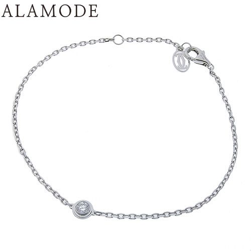 【Cartier】ダムール ホワイトゴールド ダイヤ ブレスレット CRB6045517 - 【オンライン限定】カルティエ ダムール