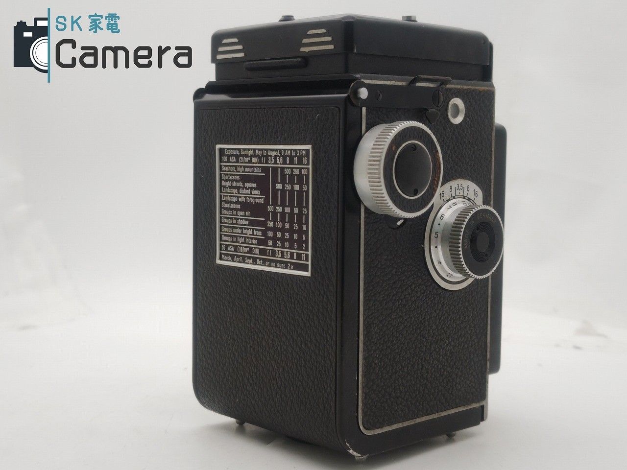 中古】 Rollei ROLLEICORD III Triotar 75ｍｍ F3.5 T ローライコード 二眼レフ Ⅲ - メルカリ