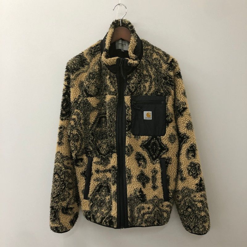 Carhartt カーハート PRENTIS LINER JACKET I025120 プレンティス ライナー ジャケット 総柄 ボアフリースジャケット アウター 145-250417-yo-11-tei