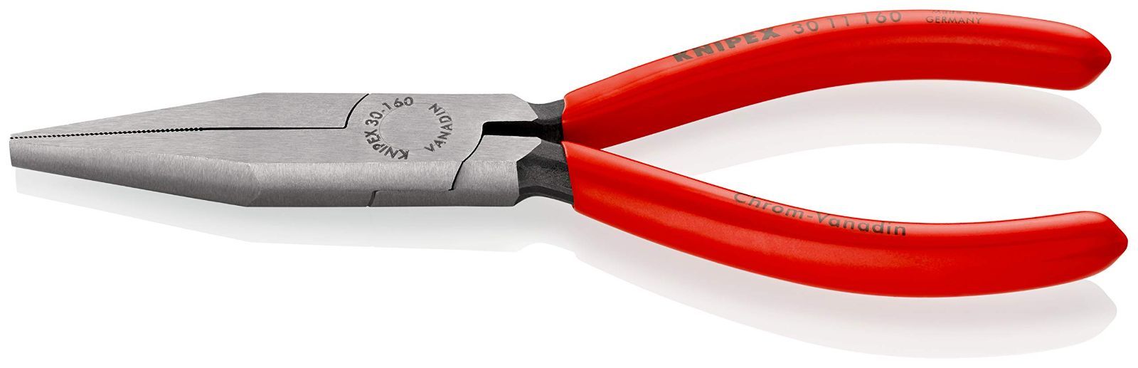 【在庫セール】ロングノーズプライヤー 160mm KNIPEXクニペックス 3011160
