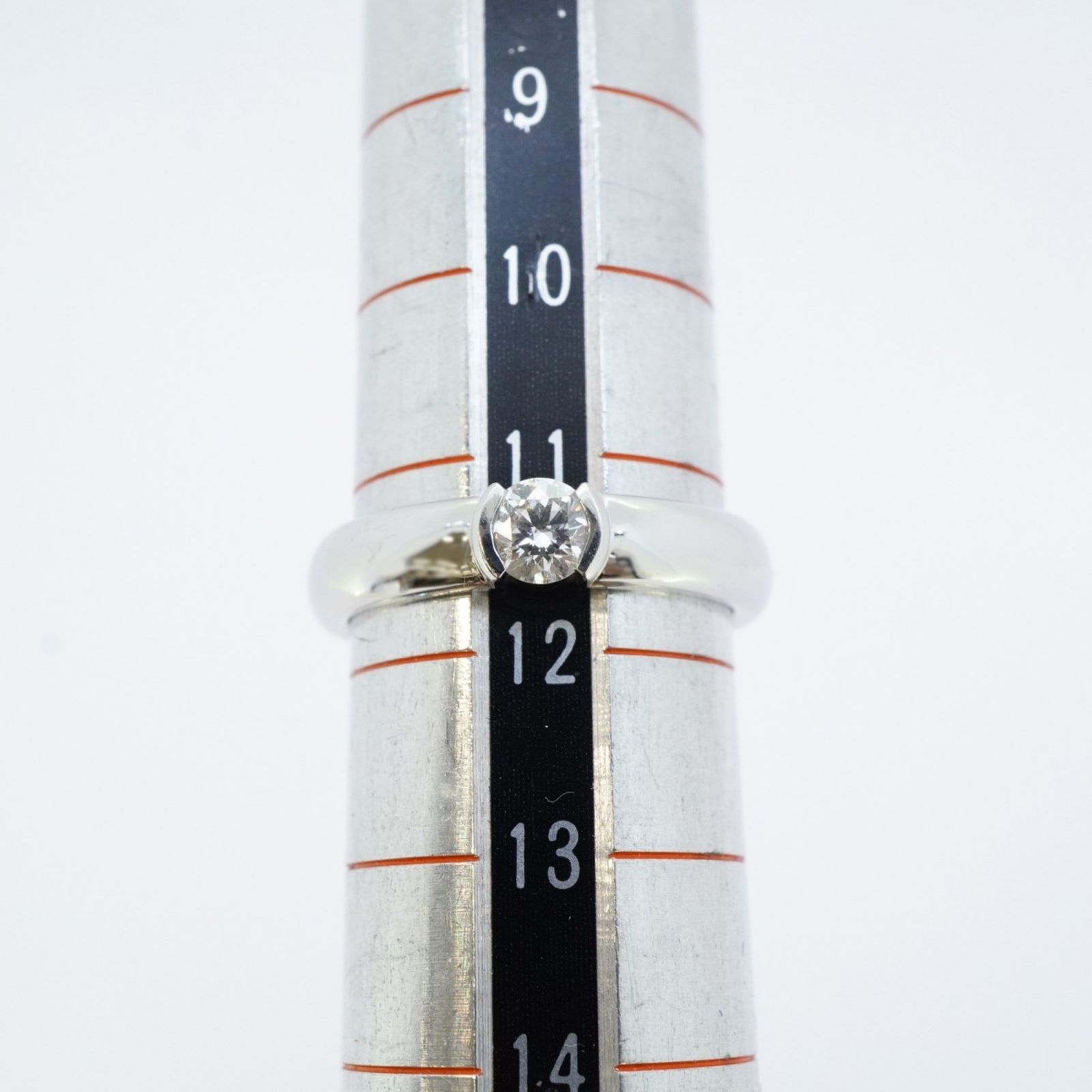 【美品】ティファニーソリティアpt950 ダイヤ0.27 SV1 TIFFANY&Co. ティファニー ソリティア ダイヤモンド リング