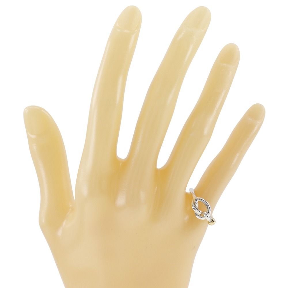 TIFFANY&Co.】ティファニー ラブノット シルバー925×K18イエロー