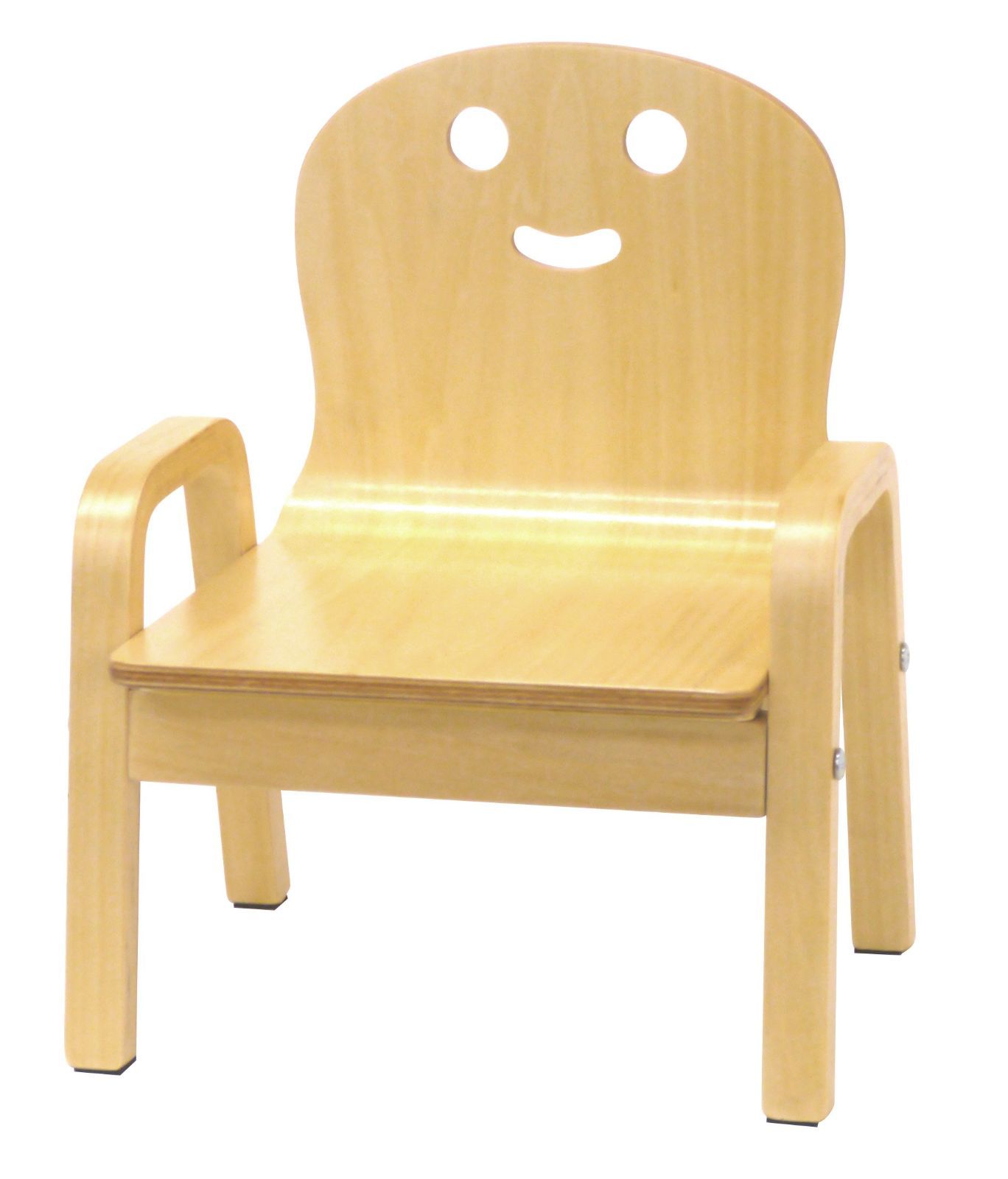人気商品happiness キコリの小いす 組立式 ナチュラル MW-KK-NA