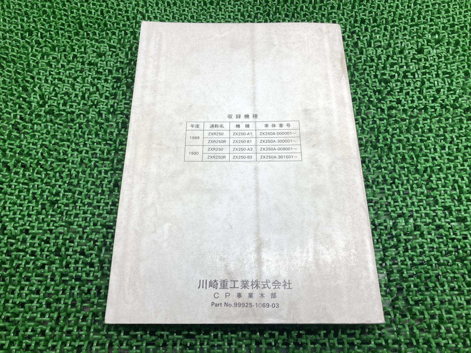送料 ZXR750 ZXR750R サービスマニュアル 2版 配線図 カワサキ 正規 中古