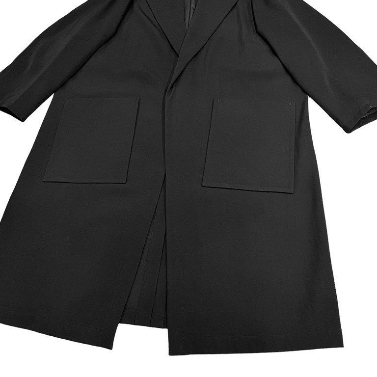 Y's ウールギャバジンスナップボタンロングコート ジャケット Archive