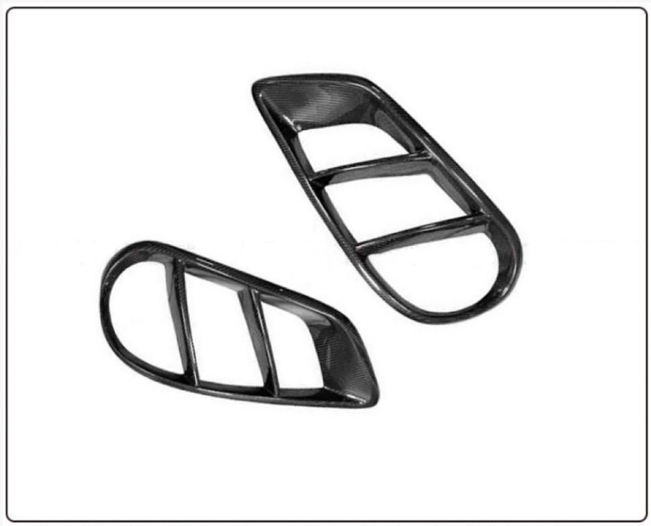 リーズナブル ベンツCクラスW205 C63リフトファイバーフロントフォグランプフレームフロントインレットパーツ 左右各1箇 に適用します BIG SALE！