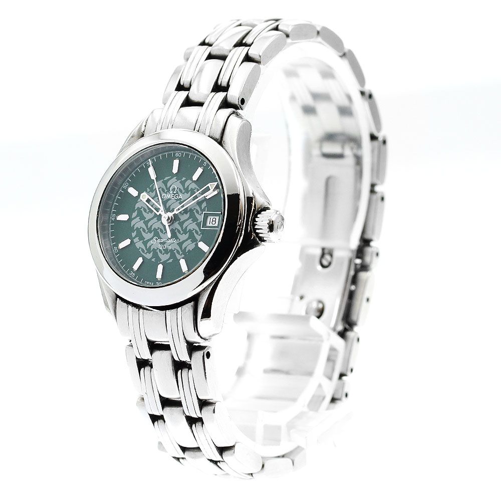 オメガ OMEGA 2586.70 シーマスター120 ジャックマイヨール1998 デイト  