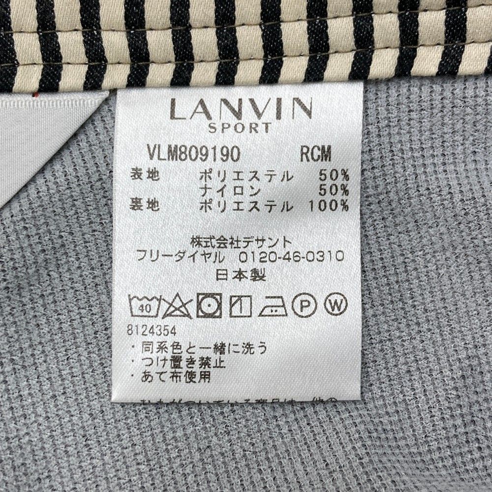 LANVIN SPORT ゴルフウェア セットアップ 38サイズ サイズ：38 LANVIN SPORT ランバン スポール ナイロンパンツ 裏地付