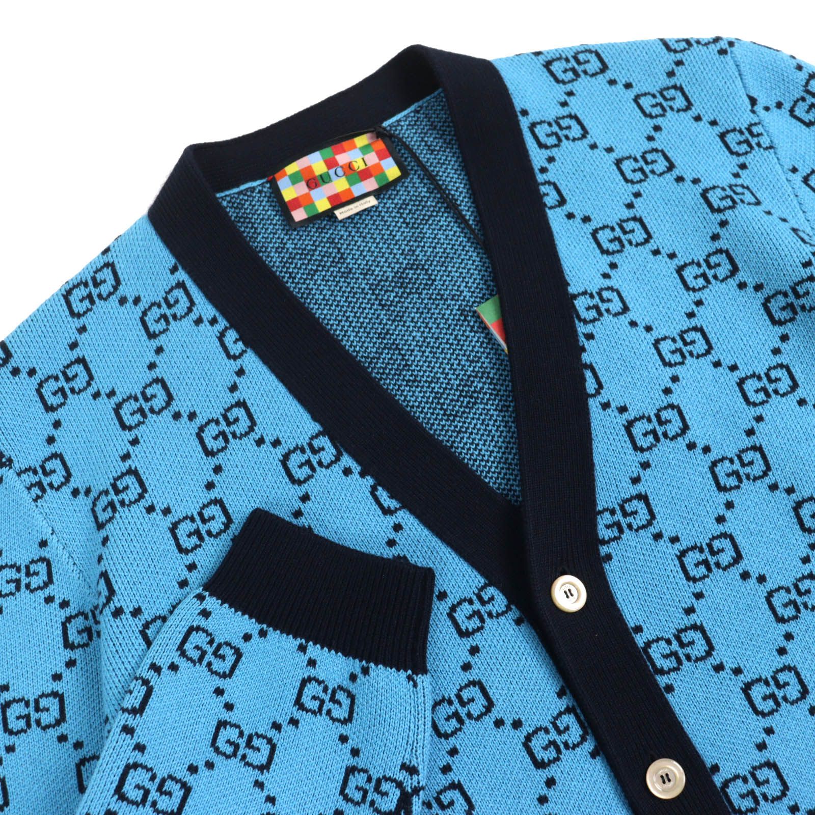 未使用品△GUCCI グッチ 2020年製 661156 ウール コットン GG柄 未使用品△GUCCI グッチ 2020年製 661156 ウール コットン GG柄