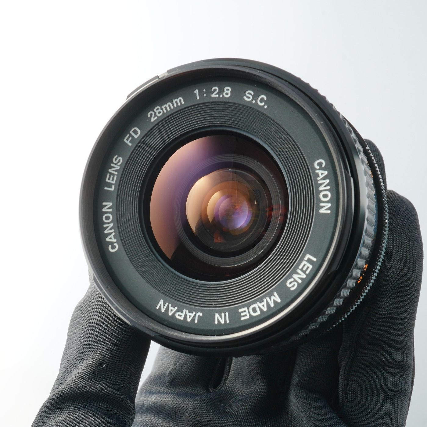 Canon キヤノン FD 28mm F/2.8 S.C. 単焦点レンズ 【公式通販】
