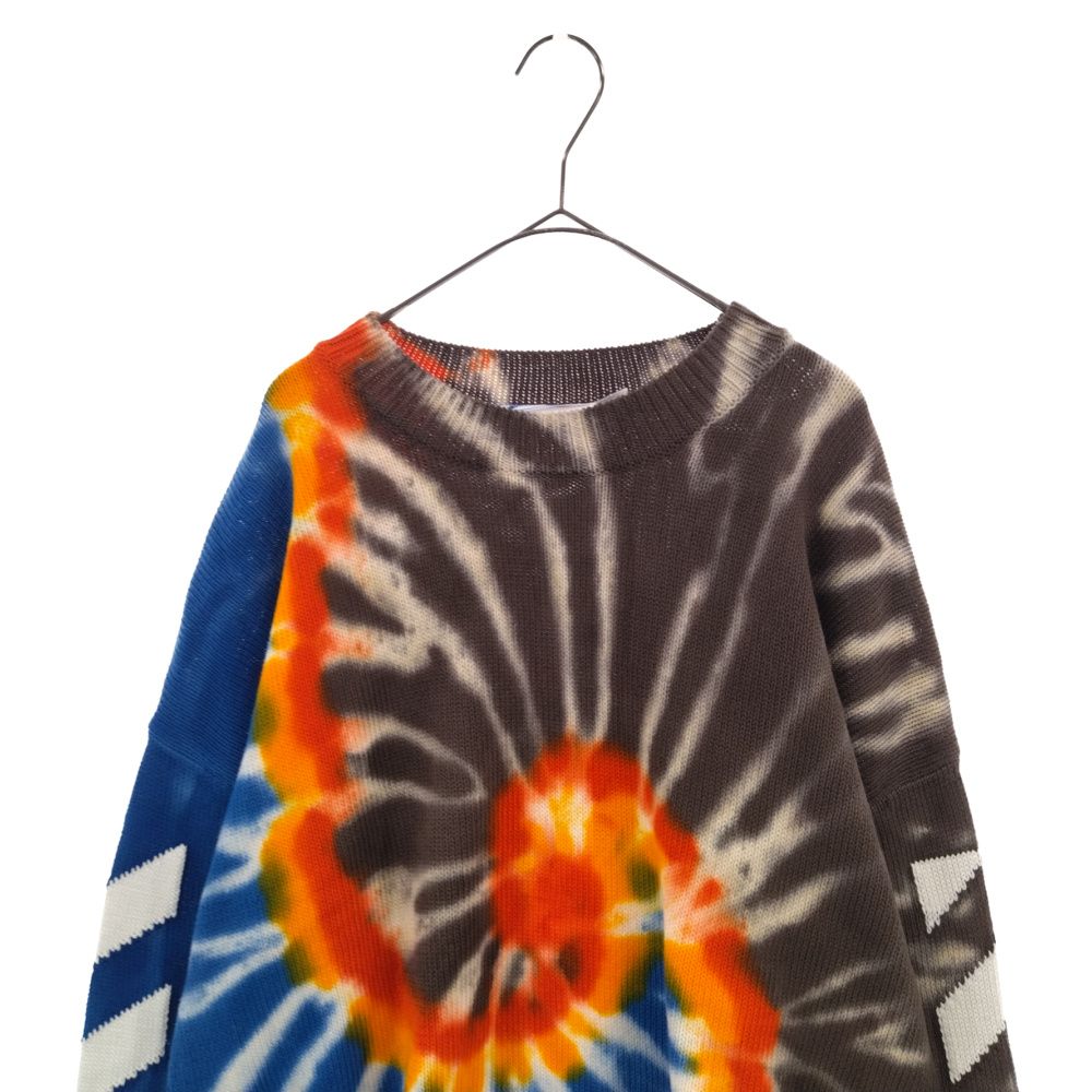 OFF-WHITE (オフホワイト) 22AW Tie-Die Knit Sweater タイダイニット