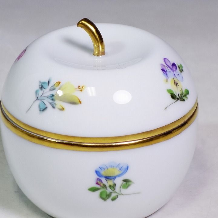 ヘレンド HEREND ◆ ミルフルール クマ 小物入れ ベア ボンボニエール ヘレンド HEREND ◇ ミルフルール クマ 小物入れ ベア ボンボ