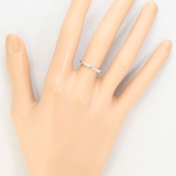 ティファニー ミルグレイン PT950 リング ring 指輪 8号 総重量