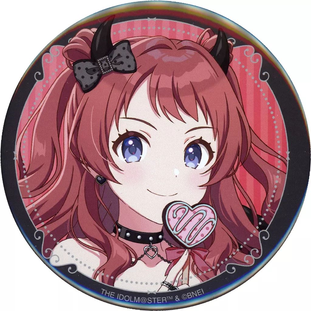 花海咲季 学園アイドルマスター EXPO 缶バッジ 中古】バッジ・ビンズ 花海咲季 おっきめ缶バッジ Devil＆Angel ver