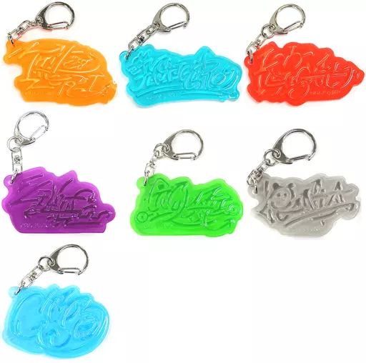中古】雑貨 全7種セット ネームアートキーホルダー 「セガ