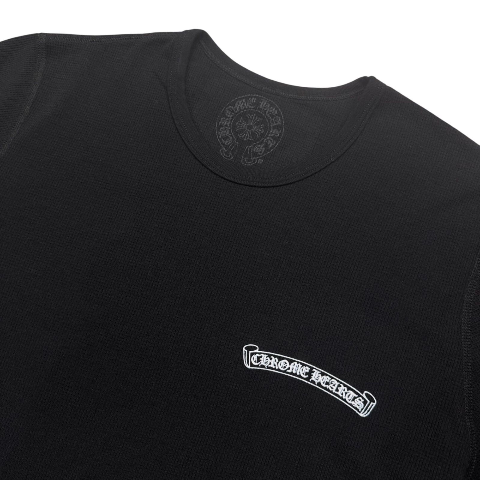 CHROME HEARTS】SCROLL LABEL THERMAL L/S T-SHIRT クロムハーツ