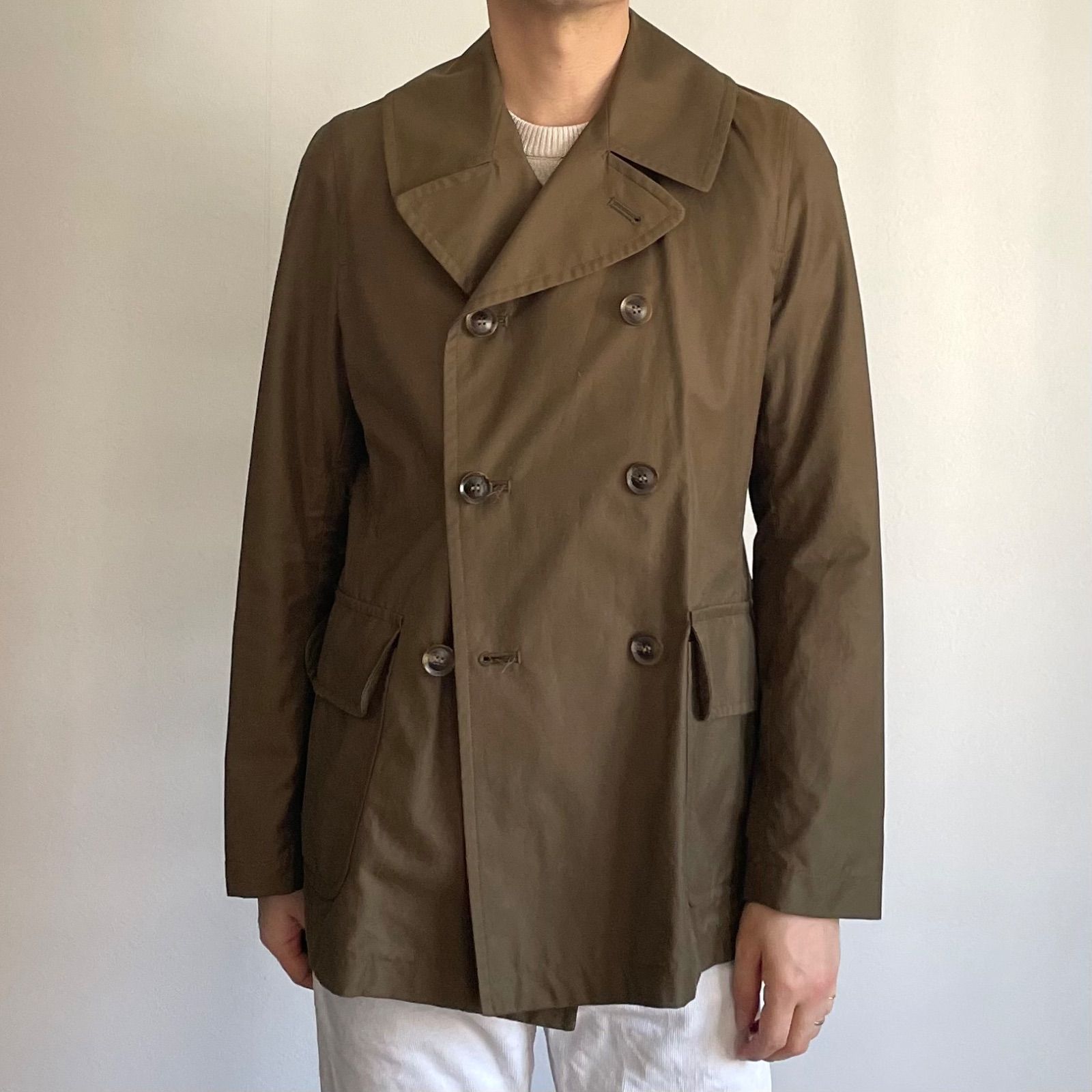 【カランコロン】London tradition メンズPコートサイズ38 LONDON Tradition / OLMETEX コットンナイロン Pコート - メルカリ