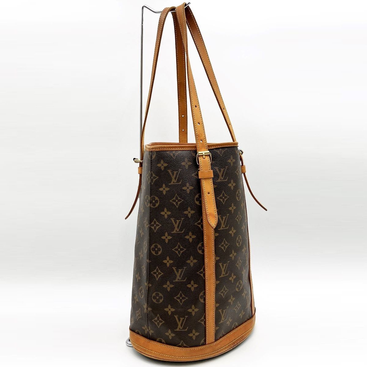 LOUIS VUITTON ルイ・ヴィトン バケットGM ベタ無し モノグラム ...