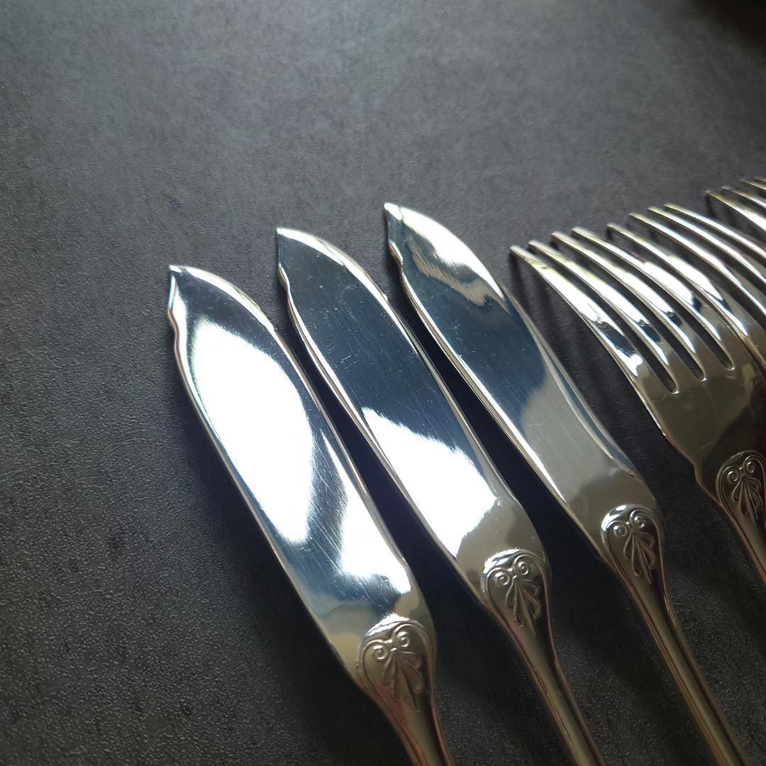 爽快な クリストフル マルメゾン フィッシュ ナイフ フォーク 6点 新作入荷中。