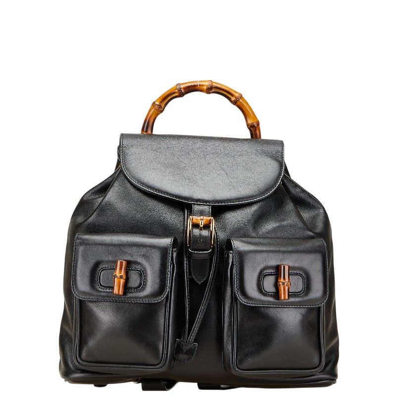 GUCCI バッグ GUCCI 28893 Tote Bag Shoulder Bag Black black GG canvas