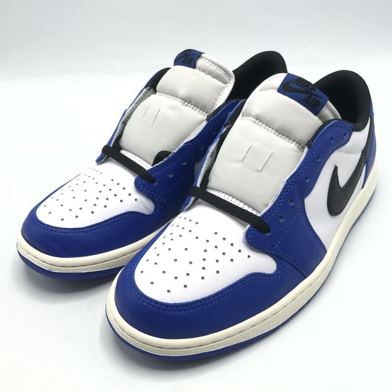 【中古】NIKE AIR JORDAN1 Retro Low OG Game Royal スニーカー 29cm CZ0790-140 ブルー ホワイト ブラック ナイキ[10]