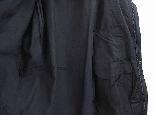 フランス軍 PAUL BOYE スタンド ジャケット 112 EURO ミリタリー ネイビー