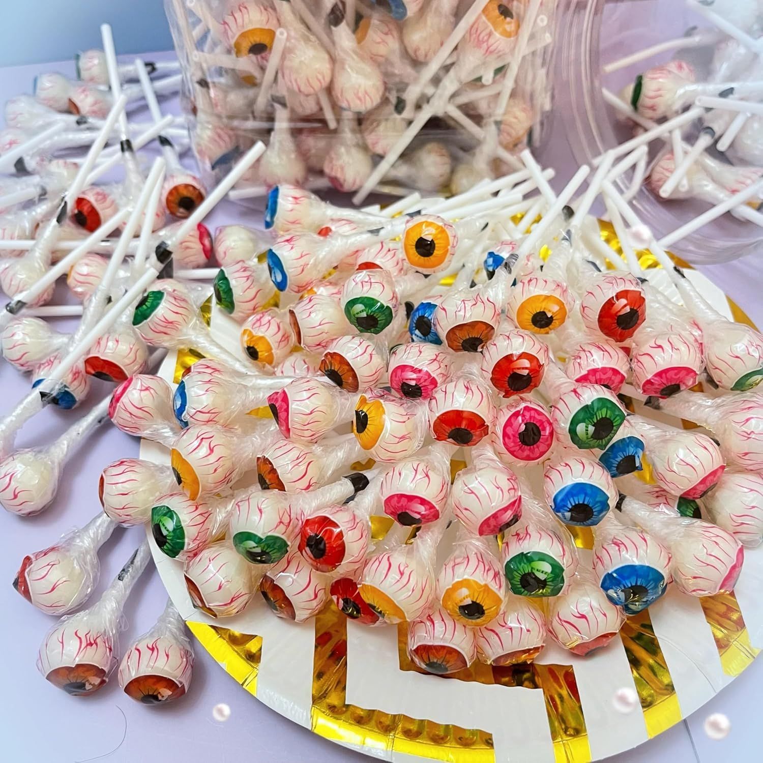 ハロウィン お菓子 目玉グミ 700g 約200本 個包装 - メルカリ