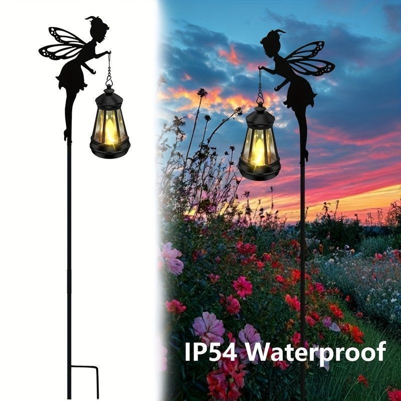 ガーデンライト 妖精 ランタン ソーラー 充電 防水 おしゃれ かわいい フェアリー ガーデン オーナメント 屋外 プレゼント 装飾品 USTAUSTRALIA_COM_AU