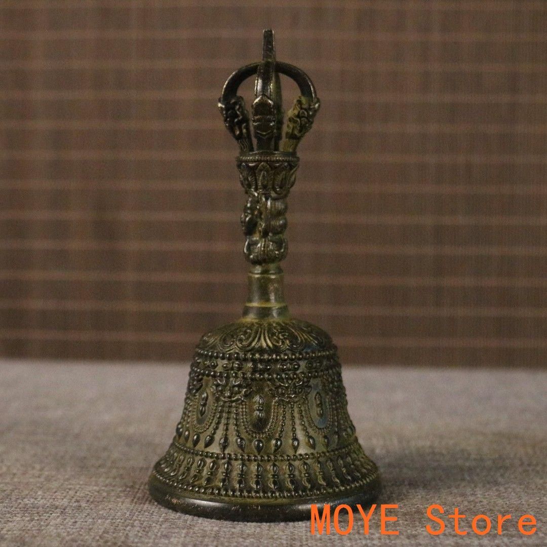 銅製 法器 三清揺鈴 太極八卦鈴 開運 風水 装飾品 工芸品 置物 銅製 法器 太極八卦鈴 八仙鈴 三清鈴手揺鈴 辟邪 開運