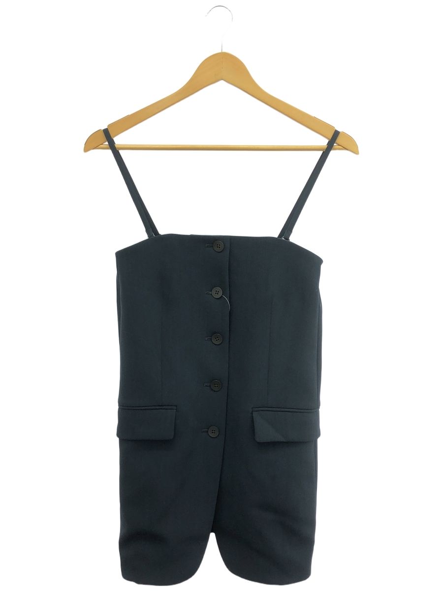 BEAUTY&YOUTH UNITED ARROWS - BEAUTY&YOUTH UNITED ARROWS (ビューティーアンドユースユナイテッドアローズ) ① 1621-144-1104 ポリエステルブレンド フロントボタン チューブトップ ベスト レディース ネイビー S BEAUTY&YOUTH UNITED ARROWS (ビューティーアンドユース