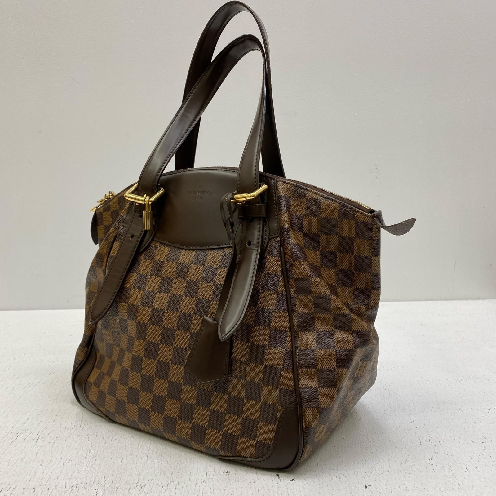 加古川店 LOUIS VUITTON | ルイ ヴィトン ハンドバッグ ヴェローナMM N41119 ダミエ エベヌ 122