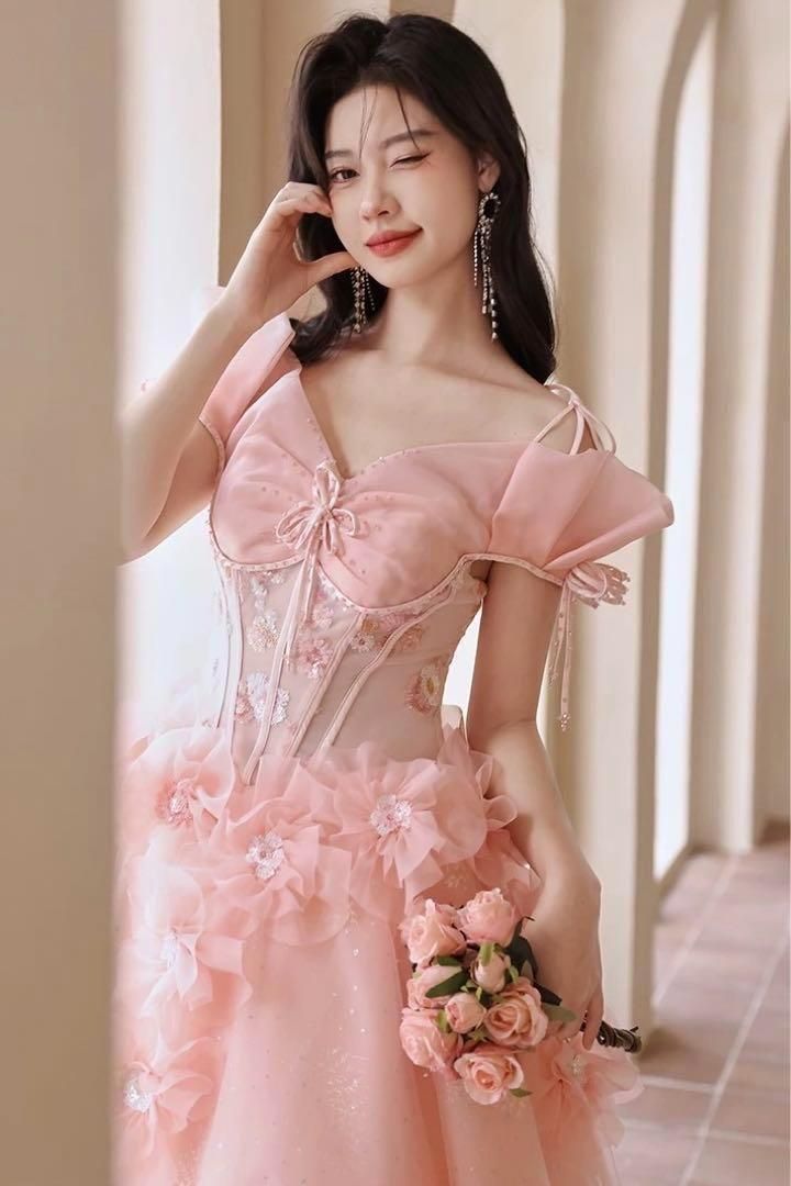 ドレス ロング丈