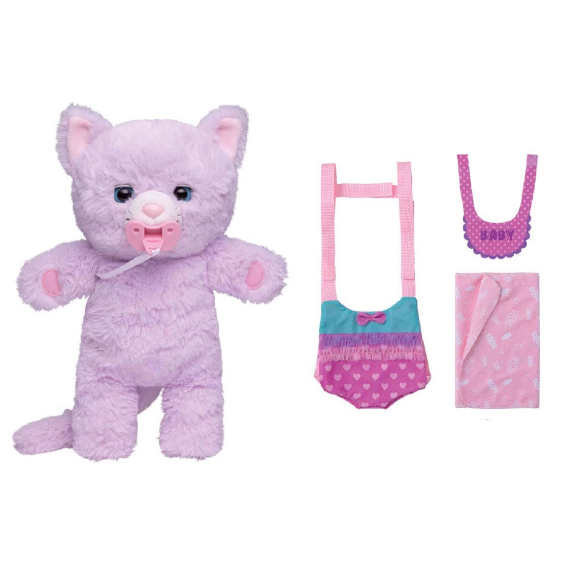 タカラトミー TAKARA TOMY だっこして ネルン いっしょにおでかけセット ふわふわこねこ
