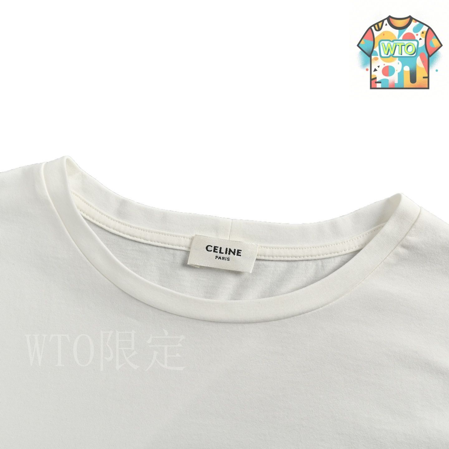 CELINEセリーヌ　Tシャツ　馬車　刺繍 今日特価】Celine セリーヌ SS25 ロゴ刺繍 T シャツ - メルカリ