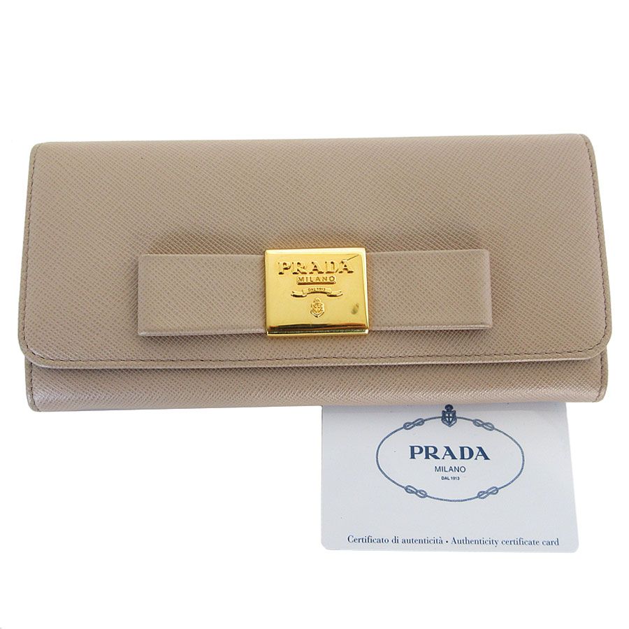 プラダ PRADA 二つ折り長財布