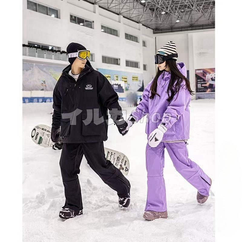 ボードウェア上下 手袋 スノーボードウェア上下 ゴーグル、グローブ 4点