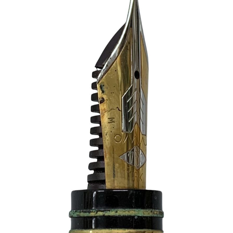 オマス 万年筆 限定 オマス ニューヨーク近代美術館 ペン先18K 750