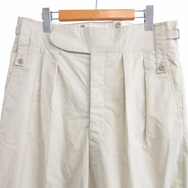 NEAT ベルトレス　チノパン　ベージュ NEAT Chino [BEIGE] - Fresh Service NECESSARY or UNNECESSARY