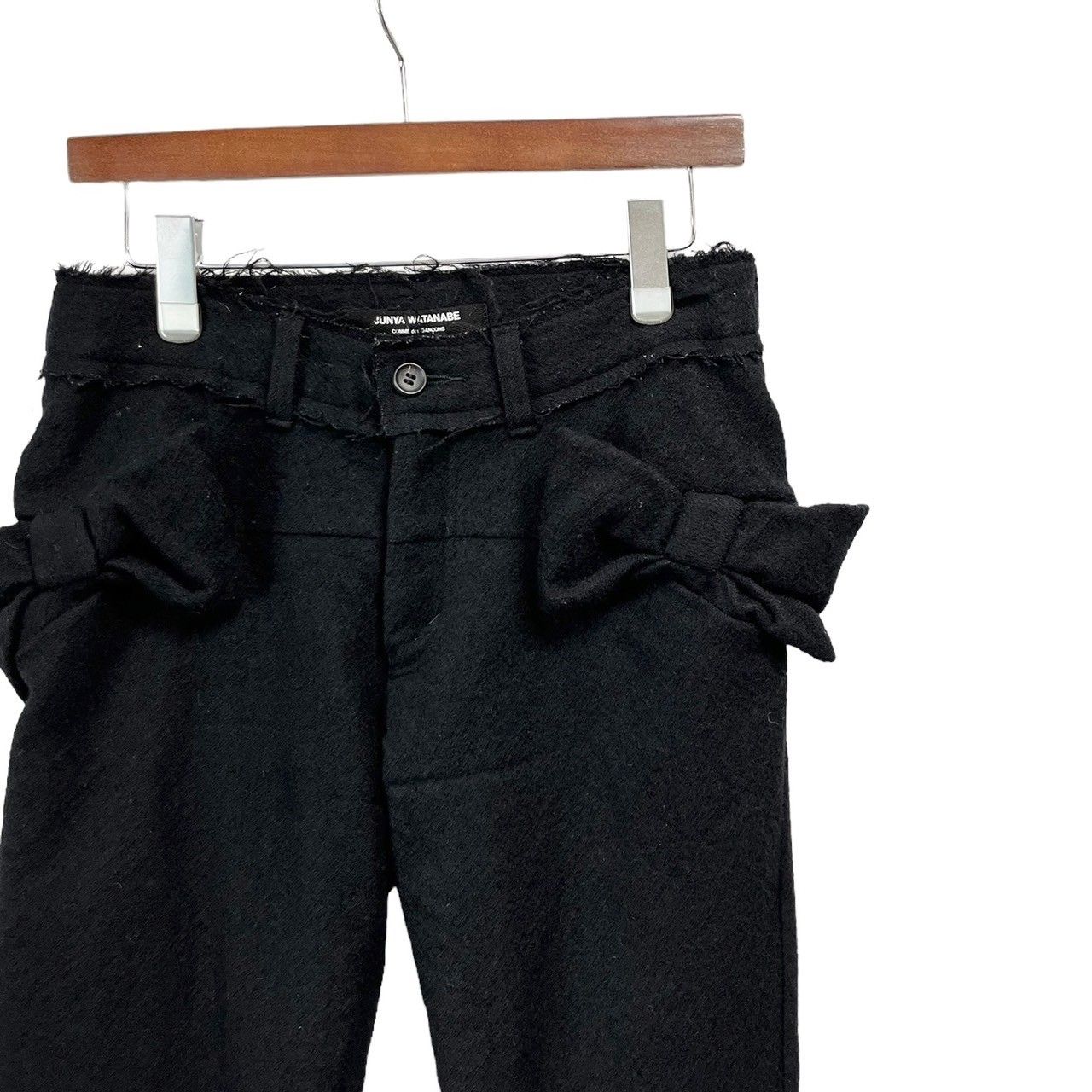 JUNYA WATANABE ジュンヤワタナベ 03AW ウール縮絨加工リボンデザイン 