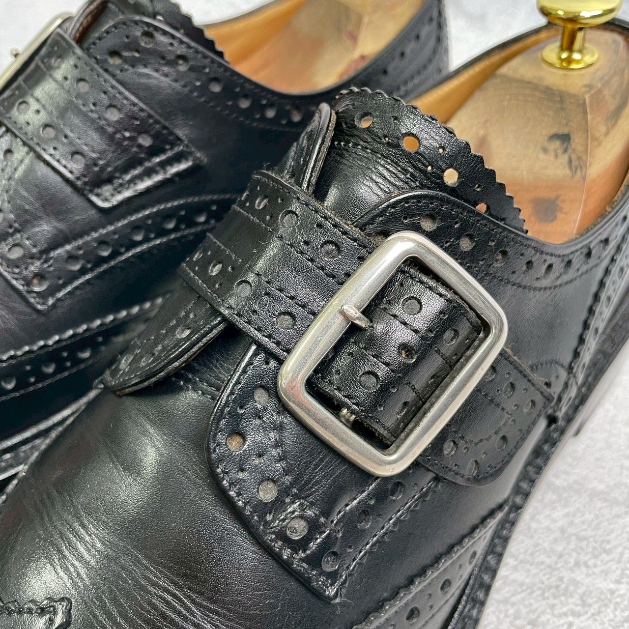 美品】Tricker's トリッカーズ Burton バートン メリージェーン