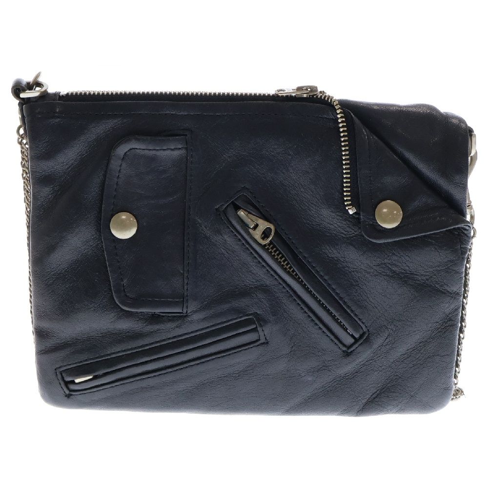 beautiful people ライダースリバーシブルクラッチ beautiful people (ビューティフルピープル) RIDERS REVERSIBLE W