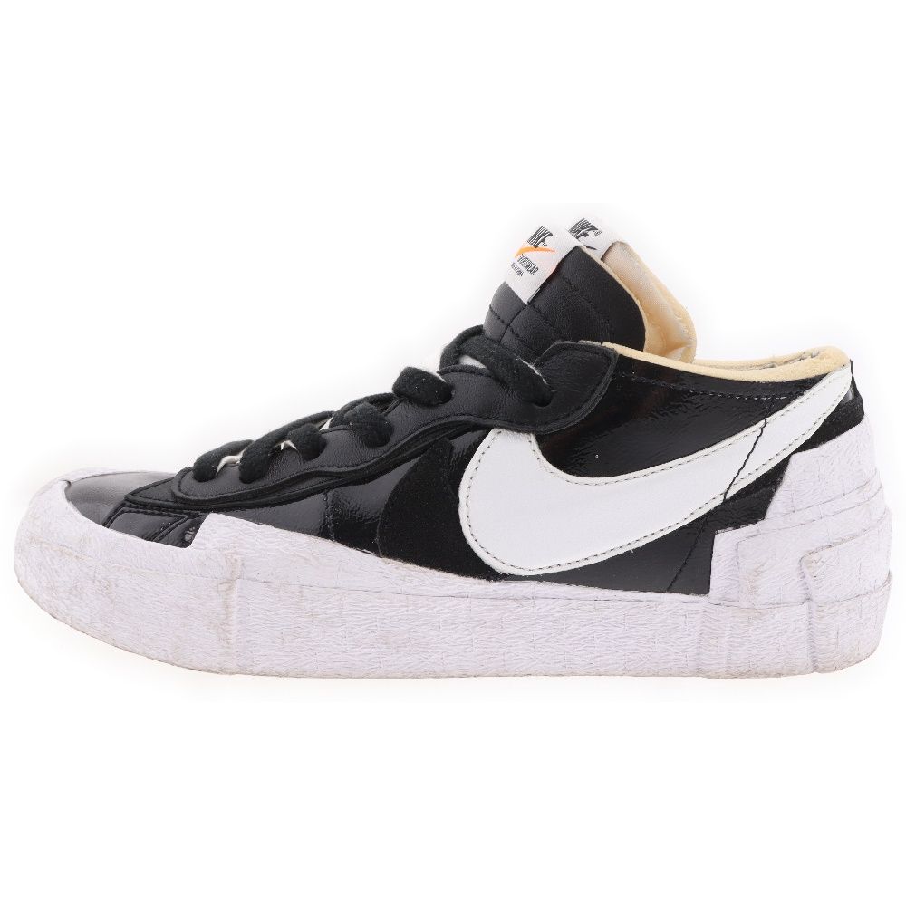 NIKE (ナイキ) ×sacai ×KAWS BLAZER LOW サカイ カウズ ブレーザー ローカットスニーカー ブラック US9/27cm DM6433-001