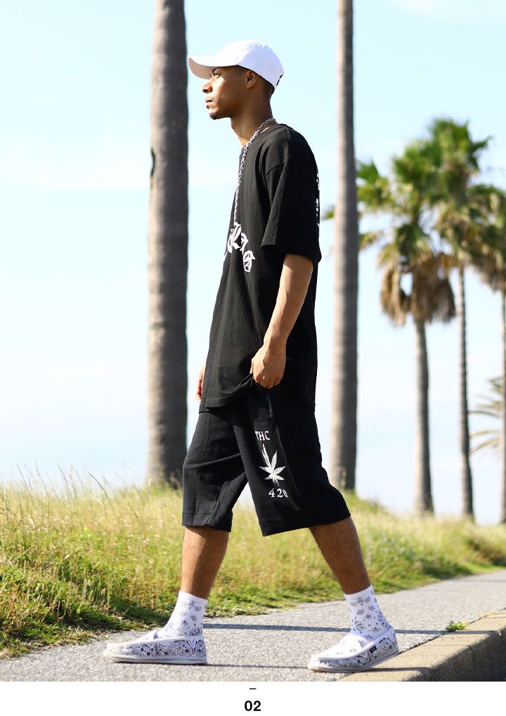 ACE FLAG 上下セット 半袖 ブランド Tシャツ ハーフパンツ メンズ 春夏