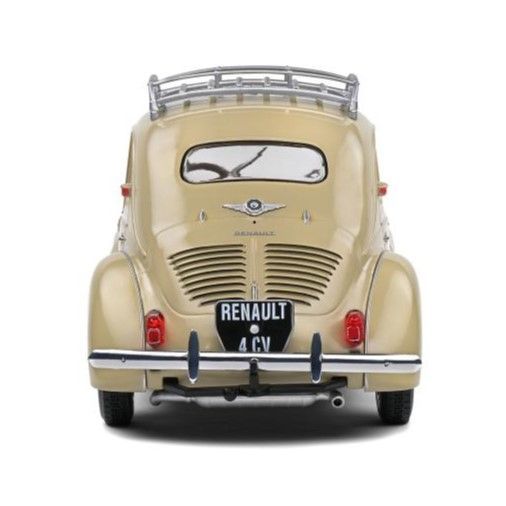 1/18 ルノー4CV 1956 サンドイエロー RENAULT 4CV ソリド製ダイ