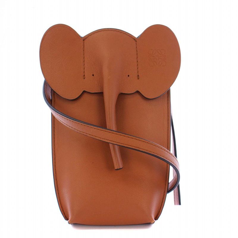 LOEWE ロエベ☆エレファント ショルダーバッグ☆アナグラムジャガード