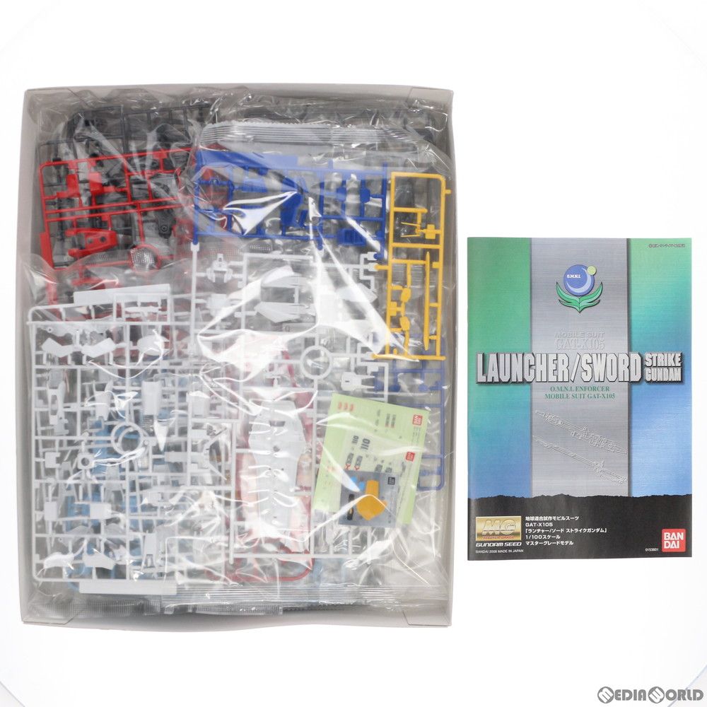 BANDAI - MG 1/100 GAT-X105 ランチャー/ソードストライクガンダム 機動戦士ガンダムSEED(シード) プラモデル(0153801) バンダイ BANDAI - MG 1/100 GAT-X105 ランチャー/ソードストライク