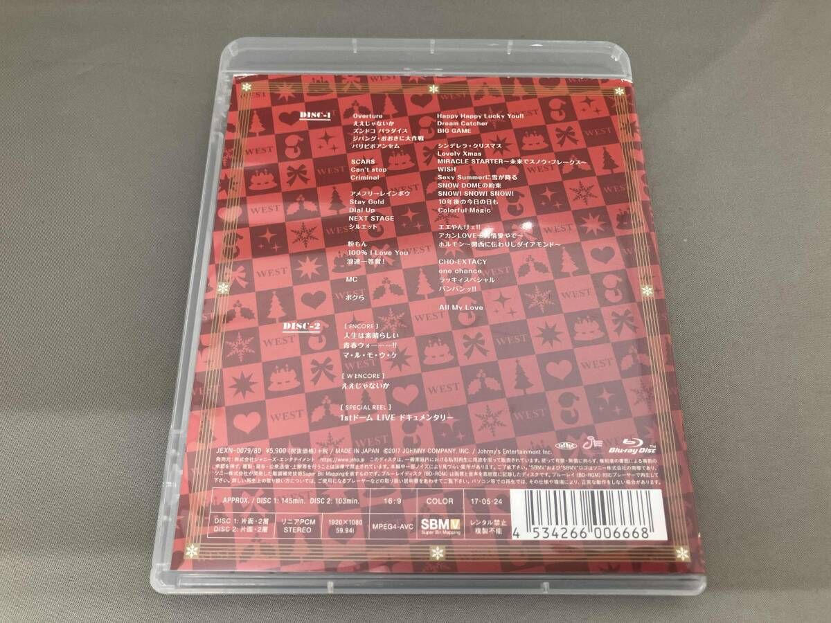 ジャニｰズWEST 1stドｰム LIVE 24(ニシ)から感謝 届けます(通常版