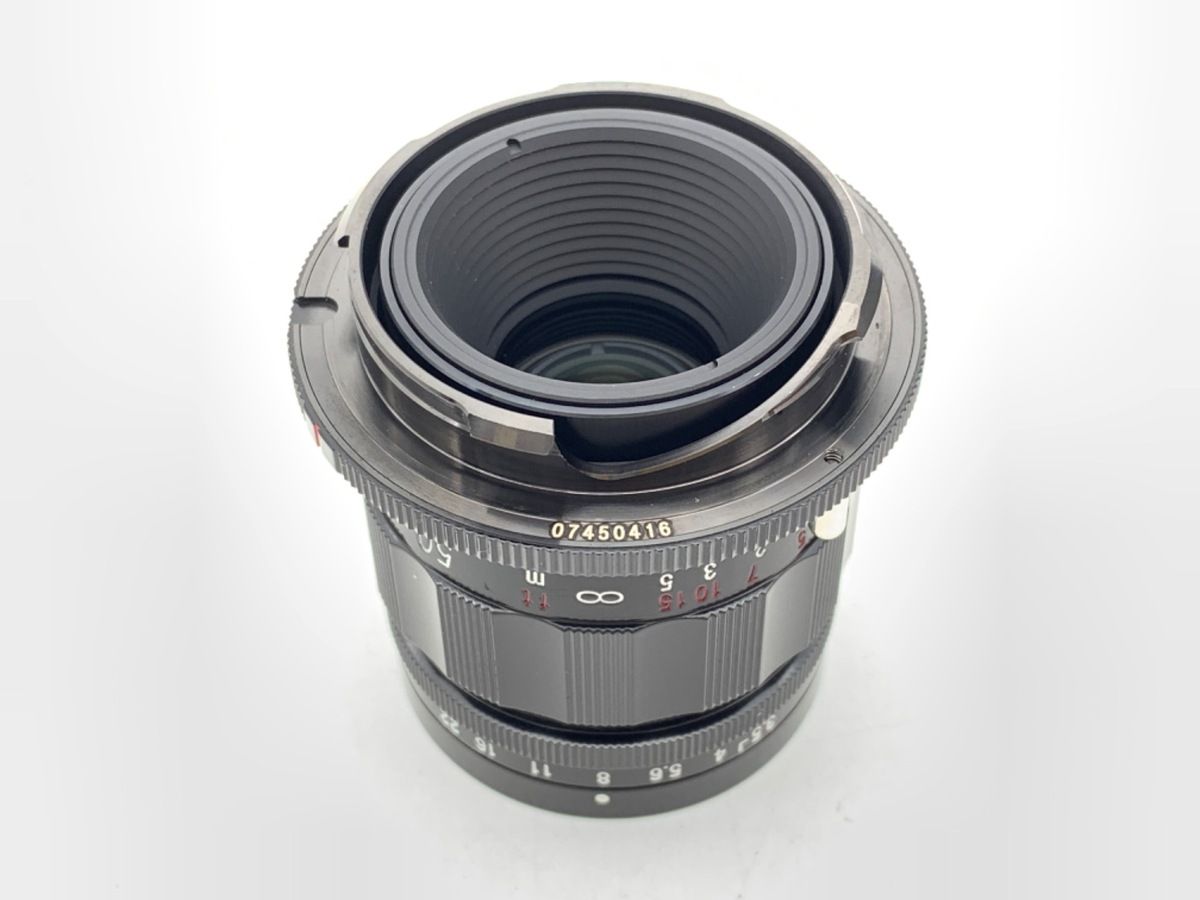 コシナ フォクトレンダー APO-LANTHAR 50mm F3.5 VM Type II ブラックペイント